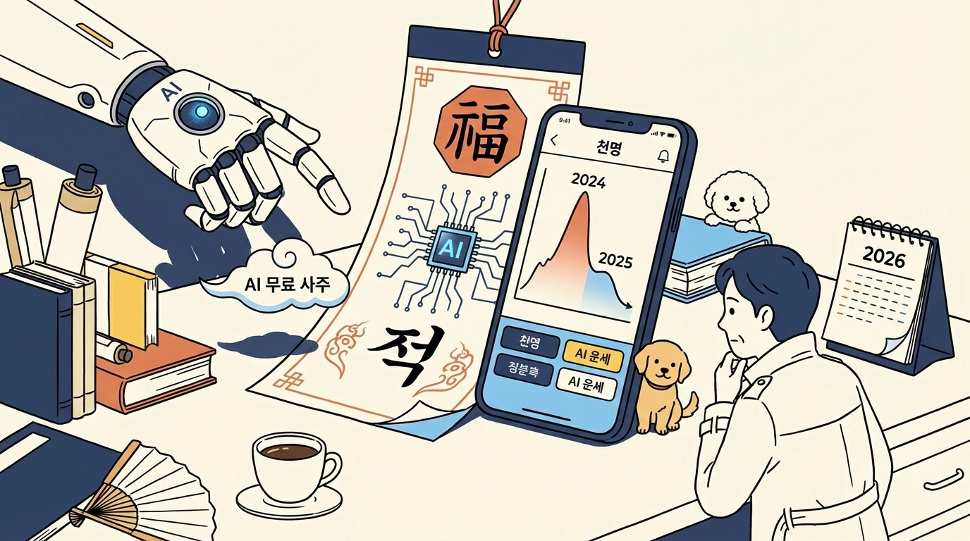 '굿 사기'에서 시작된 천명, 흑자전환 후 만난 'AI 운세'라는 거대한 파도